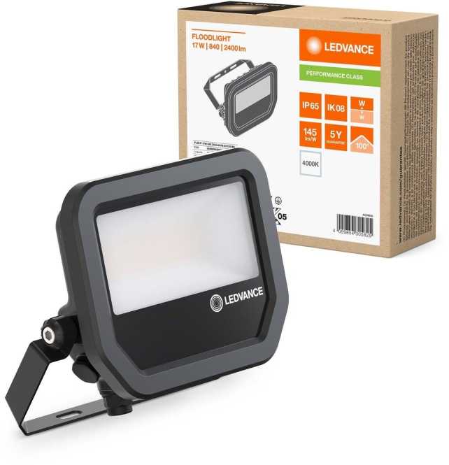 Fluter FLOODLIGHT G4 20 P 17W 2400lm 840 PS Multi-Lumen symmetrisch 100° schwarz 