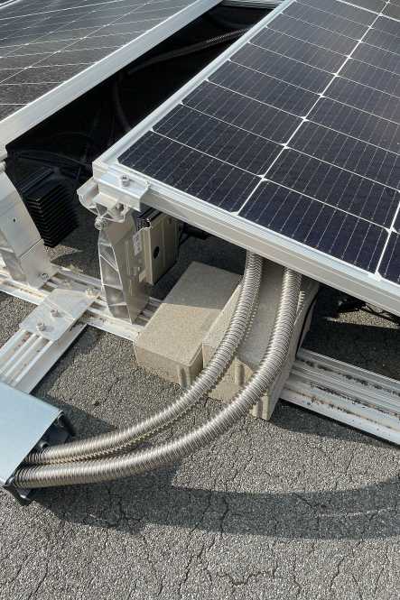 Kabelschutzschlauch aus Edelstahl V4A ESW 20 biegsam gewellt 25m 