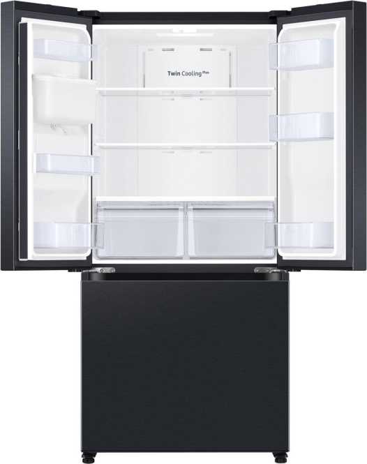 French Door 495 L Premium Black Steel 