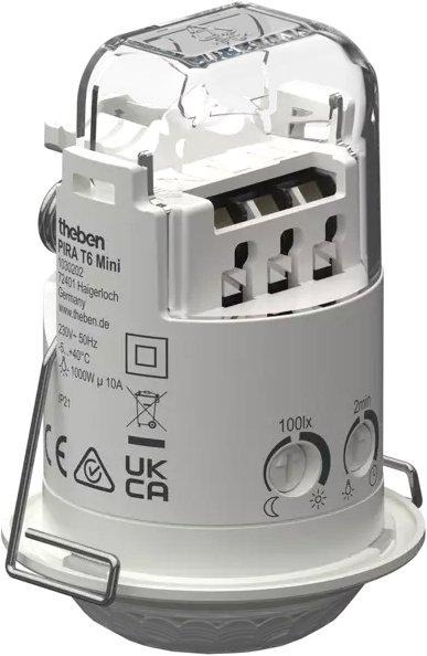 Bewegungsmelder PIRA T6 Mini 360° IP21 