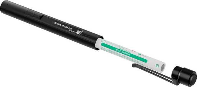 Stiftleuchte P4R 300 lm 6000 - 7500 K schwarz 