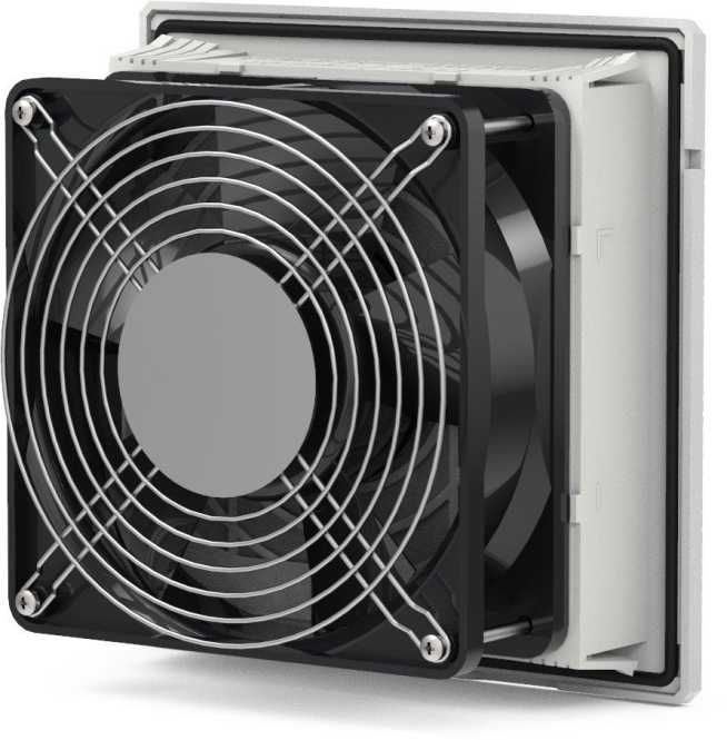 Filterlüfter Serie PF Baugröße 2 Luftfördermenge bis zu 70m³/h 