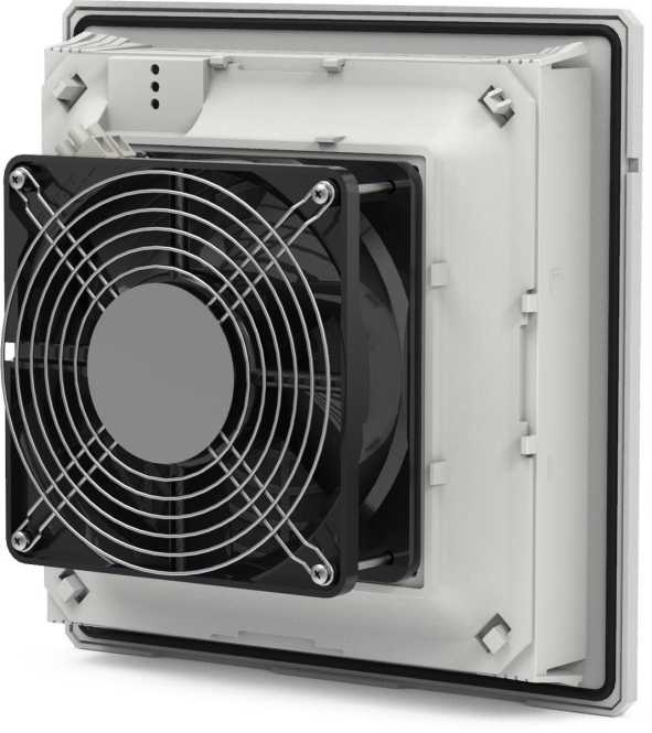 Filterlüfter Serie PF Baugröße 3 Luftfördermenge bis zu 125m³/h 