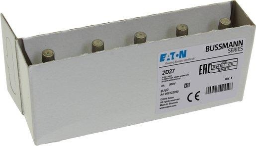 Sicherungseinsatz Niederspannung 2 A AC 500 V D2 gL/gG IEC träge 