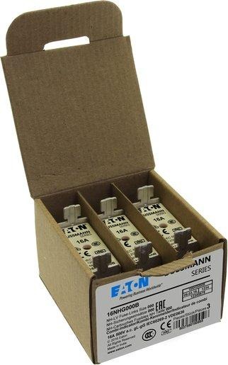 Sicherungseinsatz Niederspannung 16 A AC 500 V NH000 gL/gG IEC 