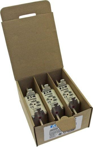 Sicherungseinsatz Niederspannung 160 A AC 500 V NH02 gL/gG IEC 