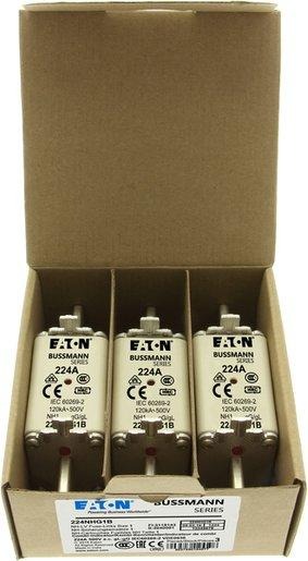 Sicherungseinsatz Niederspannung 224 A AC 500 V NH1 gL/gG IEC 