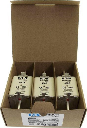 Sicherungseinsatz Niederspannung 400 A AC 500 V NH2 gL/gG IEC 