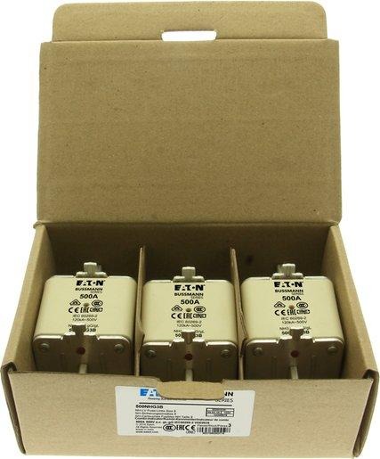 Sicherungseinsatz Niederspannung 500 A AC 500 V NH3 gL/gG IEC 