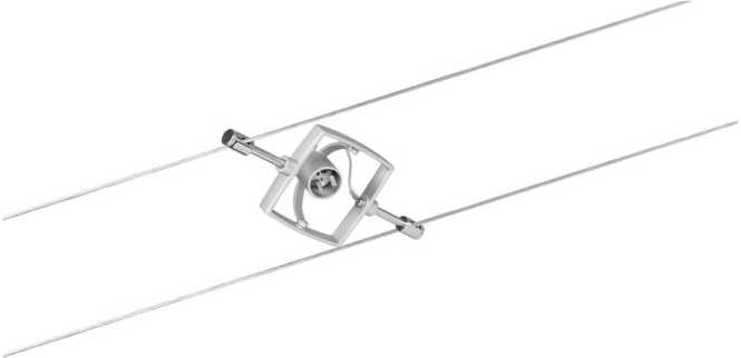 Wire System Set Mac II max. 5x10W GU5,3 Chrom matt 