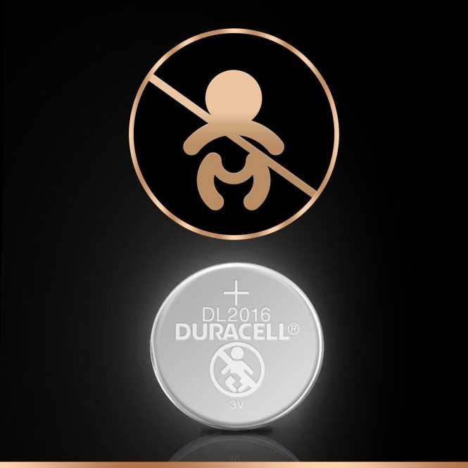 Knopfzellenbatterie Lithium DL/CR 2016 2 Stk 