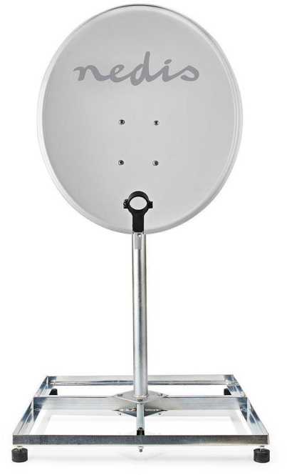 Satellitenbalkonständer für Sat Spiegel 90 cm Wandplatte 4x30x30 cm Länge 75 cm 