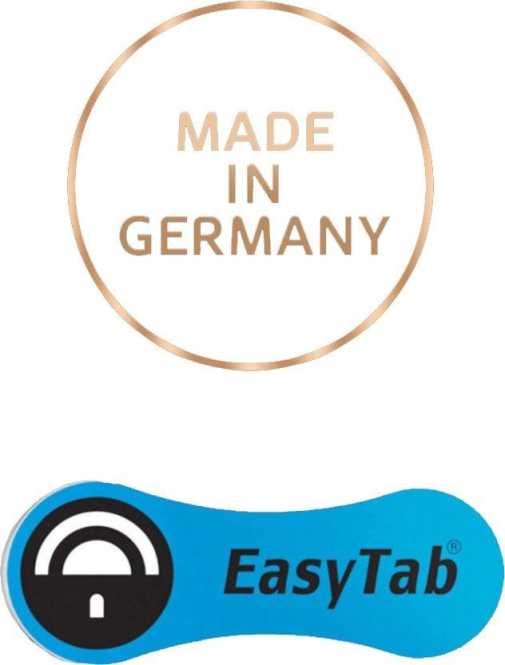 Hörgerätebatterie Hearing Aid EasyTab DA675 PR44 6 Stk 