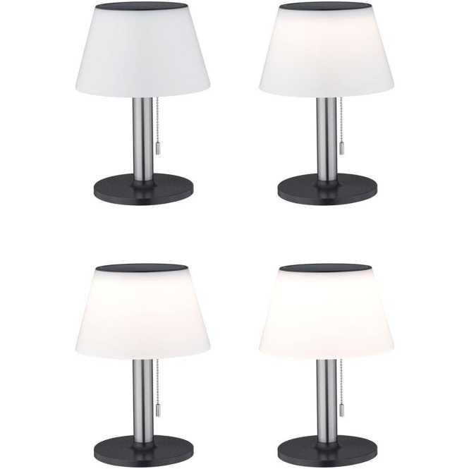 Outdoor Solar Tischleuchte Lillesol 3000K dimmbar 