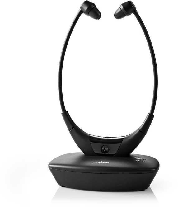 Kabellose Kopfhörer In-Ear mit Ladestation HPRF010BK 