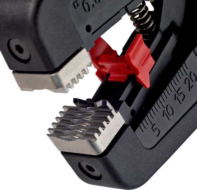 KNIPEX 12 52 195 SB PreciStrip16 Automatische Abisolierzange 195 mm 