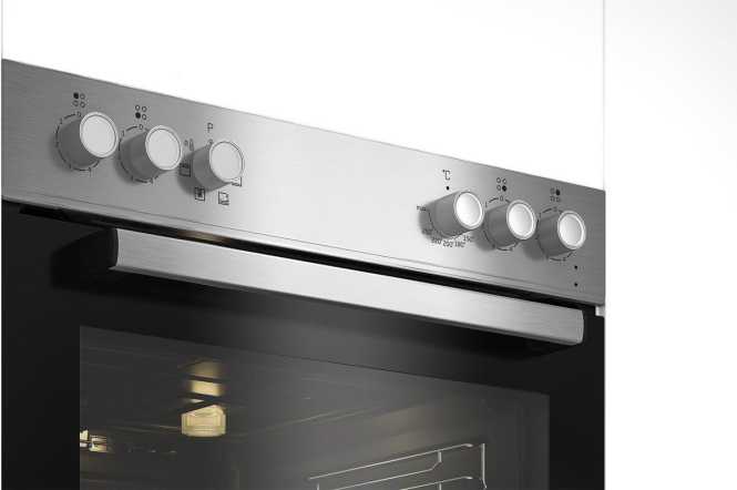 Einbauherd mit Glaskeramikkochfeld BBUE12020X 
