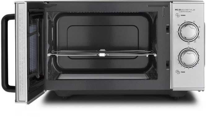 Mikrowellenherd mit Grillfunktion freistehend MG 25 Ecostyle Ceramic 