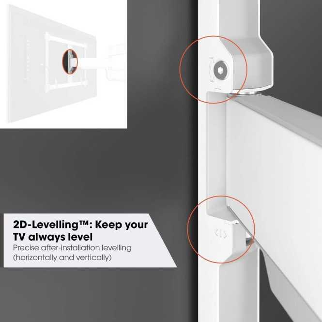 Schwenkbare TV-Wandhalterung TVM 5645W Elite 