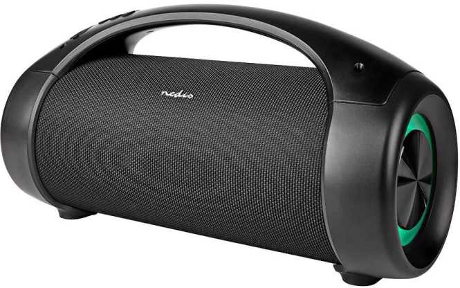 Bluetooth Party Boombox SPBB315BK Tragegriff 6 Stunden 120W Partylicht schwarz 