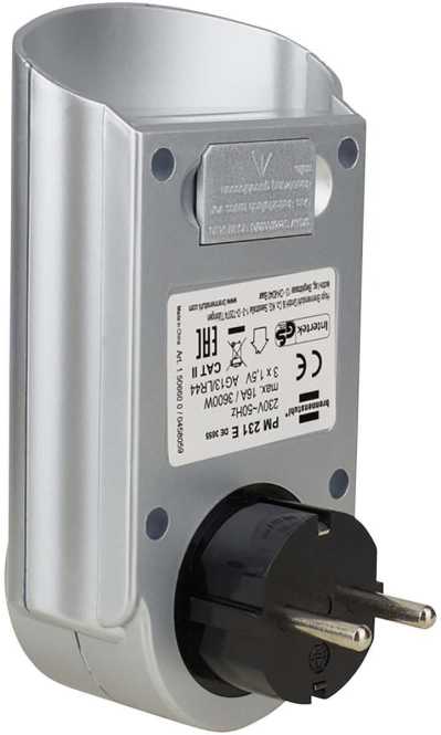 Energiemessgerät zur Berechnung des Energieverbrauchs und der Energiekosten 