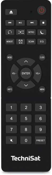 Uhrenradio Digitradio 370 CD BT CD-Player mit MP3 Fernbedienung schwarz 