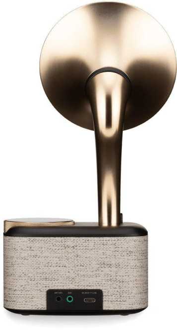 Radio CP-100D Gramophone Design Bluetooth DAB+ schwarz / gold 