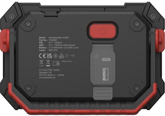Arbeitsstrahler-A2800 6.600mAh USB-C 