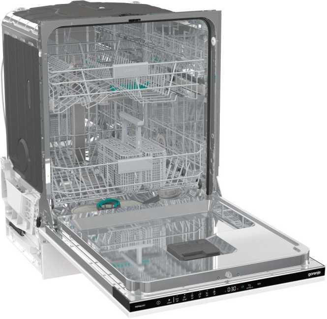 Geschirrspüler Vollintegriert TotalDry automatische Türöffnung GV642D61 