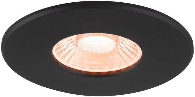 UNIVERSAL DOWNLIGHT Abdeckung für Downlight IP65 rund schwarz 