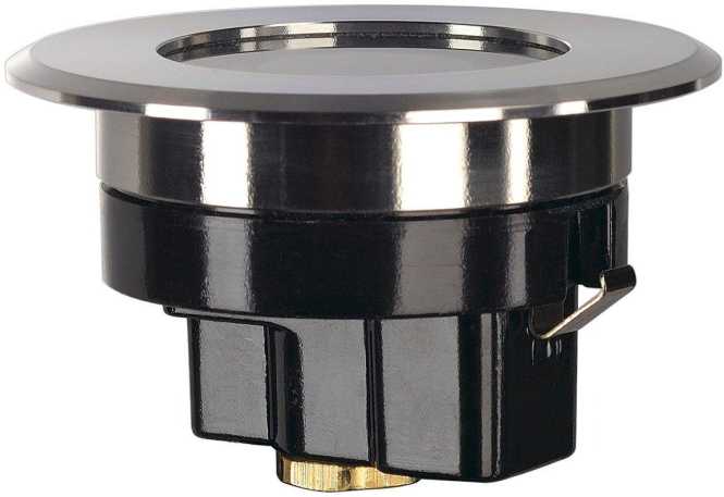 DASAR FLAT 80 Bodeneinbauleuchte LED 3000K IP67 rund edelstahl gebürstet 3,5W 