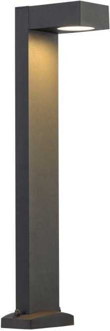 QUADRASYL 75 Standleuchte Energiesparleuchte GX53 IP44 eckig anthrazit max.11W 