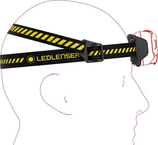 HF6R WORK LED Stirnlampe mit Akku IP68 800lm Dimmt und fokussiert automatisch 