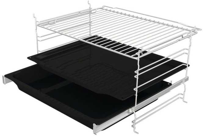 Einbauset Backofen BOS6737E06BG + Induktionskochfeld GI6401BSC 