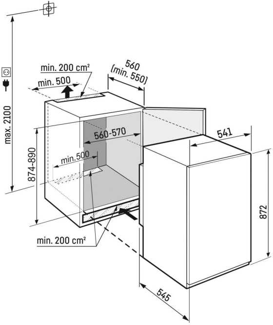 Kühlschrank mit EasyFresh integrierbar IRSe 3901 Pure 