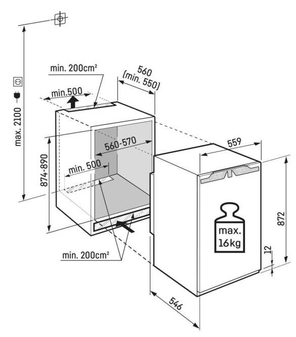 Kühlschrank mit EasyFresh integrierbar IRe 3900 Pure 