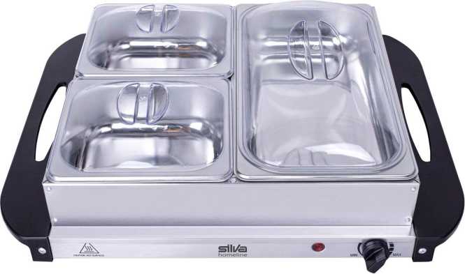 2 in 1 Buffetwärmer und Warmhalteplatte SH 2.2 