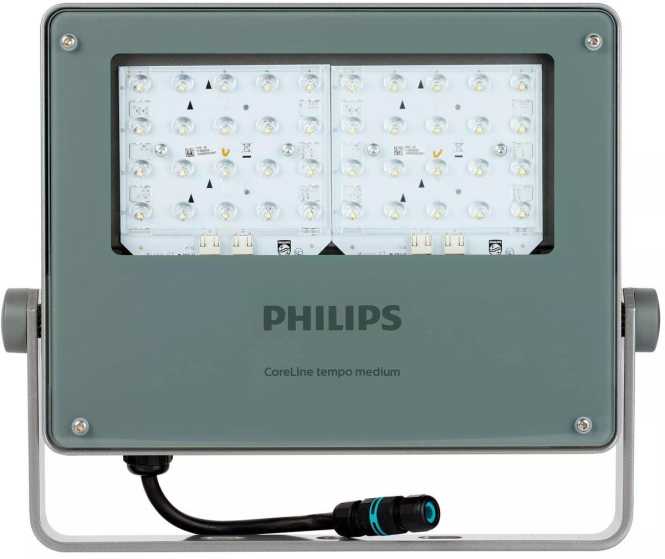 CoreLine Tempo Fluter medium BVP125 PSU 12000lm 4000K asym. 1m Kabel 