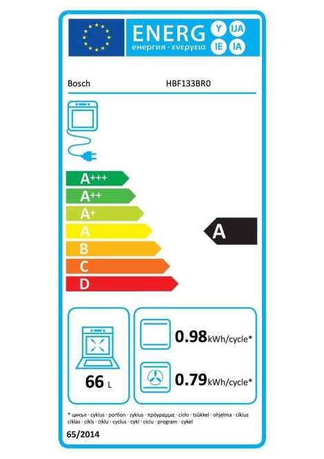 Einbau-Backofen Serie 2 HBF133BR0 