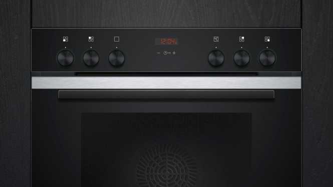 Einbau-Herd iQ300 60 x 60 cm Edelstahl 