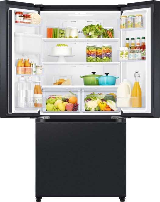 French Door 495 L Premium Black Steel 