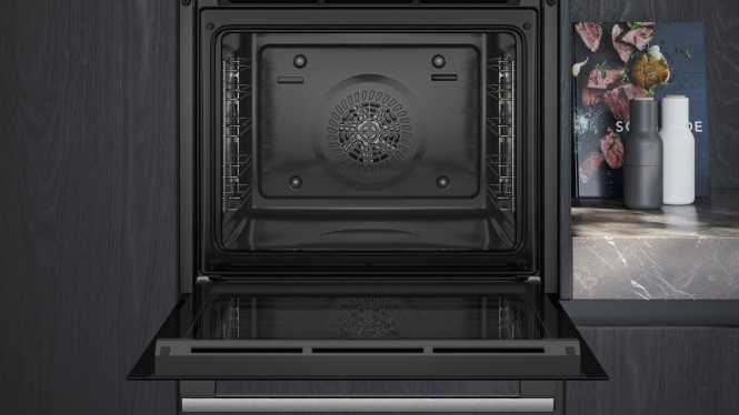 Einbau-Backofen iQ500 60x60 cm Edelstahl 