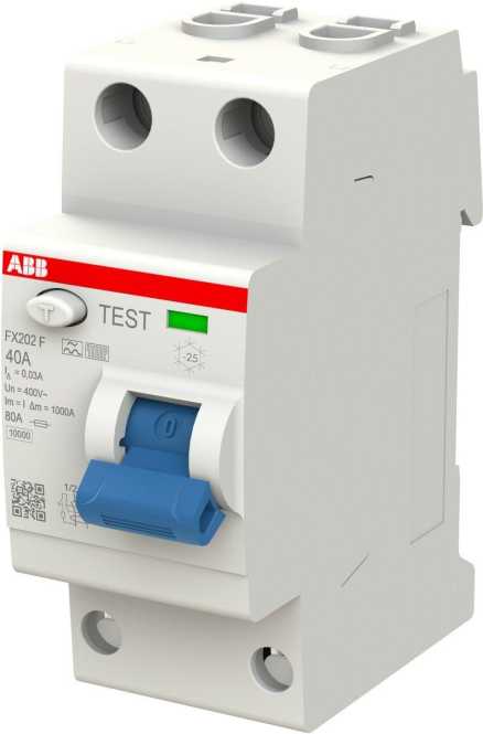 FI-Schutzschalter 40A 2-polig 30mA Typ F 