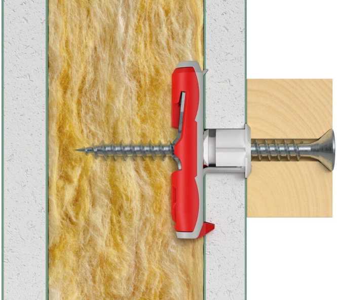Nylon-Kippdübel DUOTEC 10 mit Panhead Schraube 