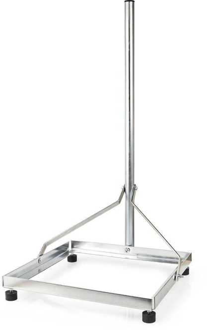 Satellitenbalkonständer für Sat Spiegel 90 cm Wandplatte 1x50x50 cm Länge 100 cm 