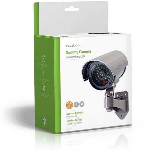 Kamera Attrappe Dummy Ip44 grau 