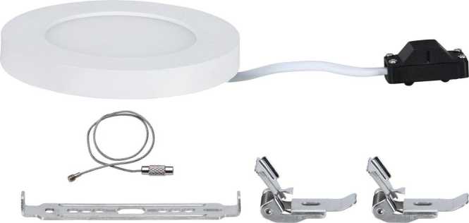 Einbauleuchte Promo Panel rund LED 1x 6W 500lm 113mm 3000K Weiß 