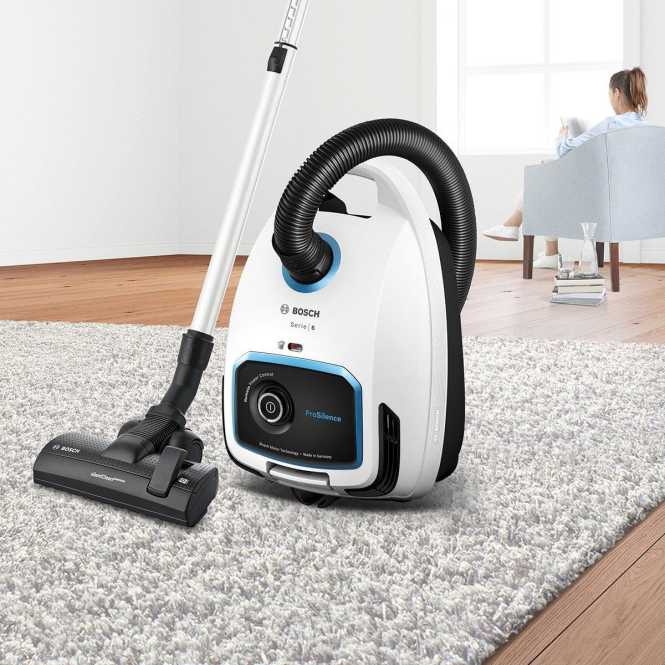 Bodenstaubsauger mit Beutel ProSilence BGL6TSIL 