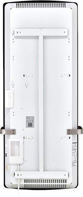 Badheizkörper mit Handtuchhalter und Spiegel TRP 100M 