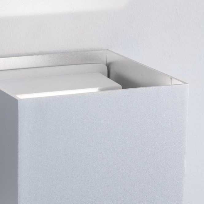 CUBE Außenleuchte 11-1192 Alu LED 2x3W 400lm 3000K IP54 